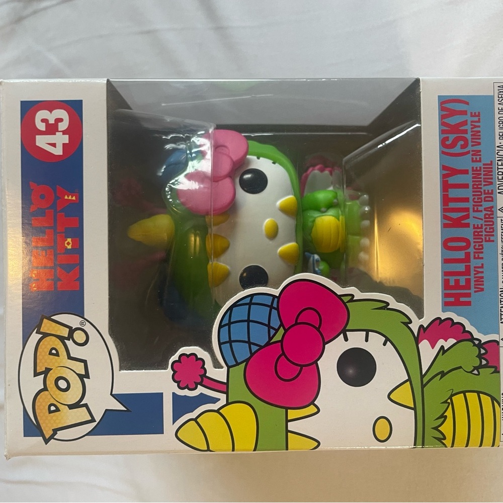 Pop Hello Kitty Vinyl Figure - Green and Pink